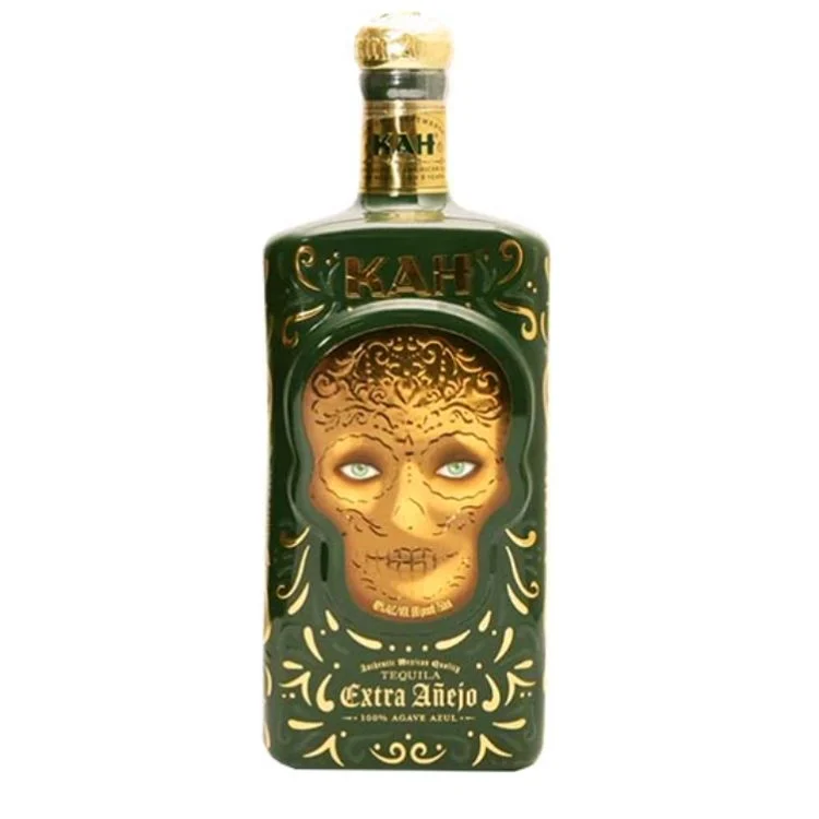 Kah Ceramic Extra Anejo Tequila - 750ml