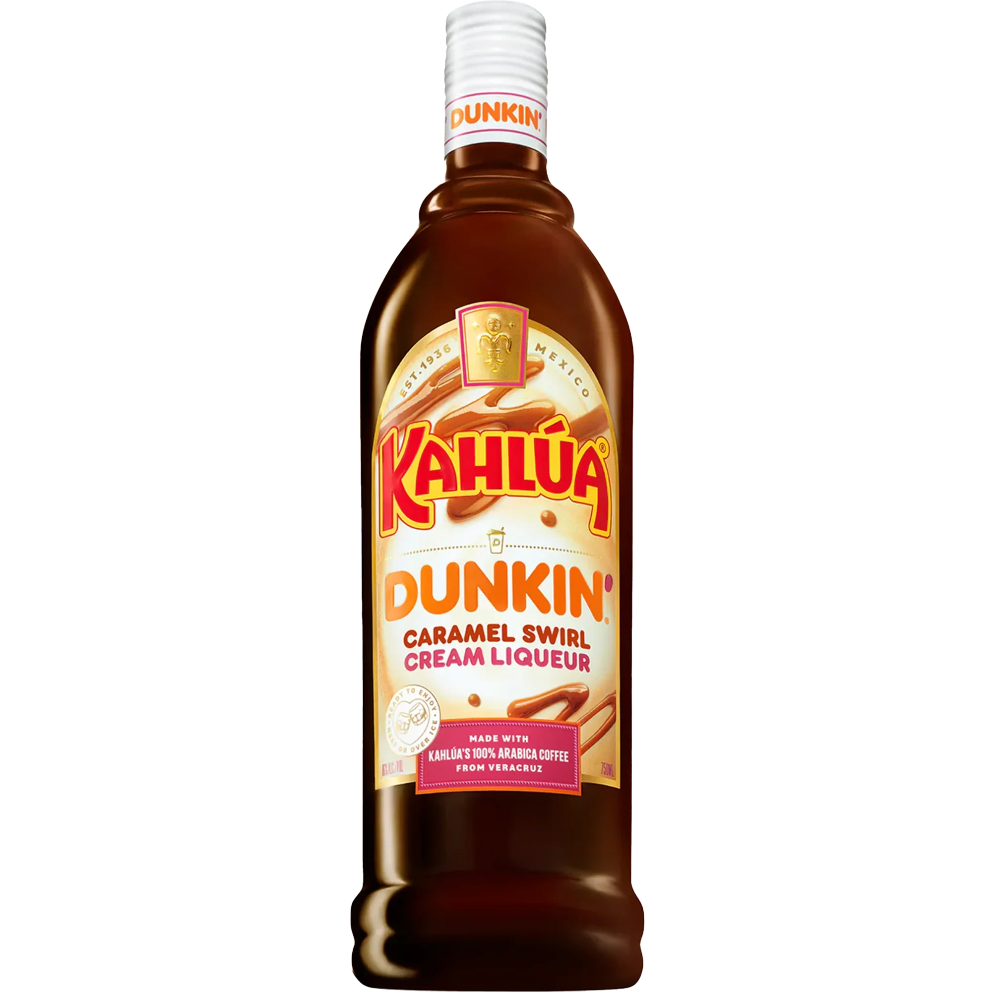 Kahlúa Dunkin' Caramel Swirl Cream Liqueur 750ML