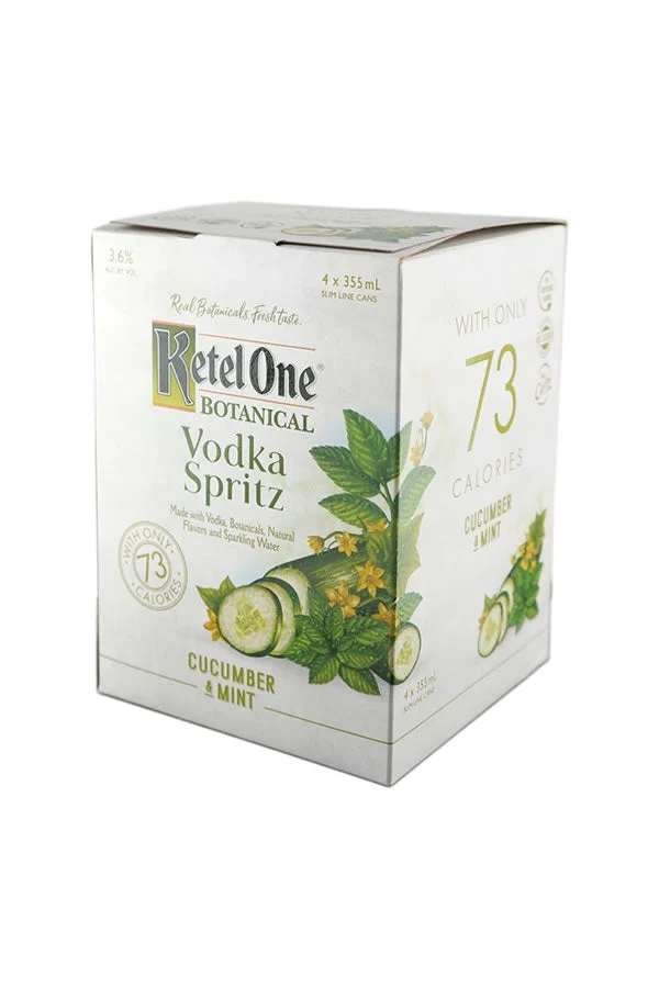 Ketel One Botanical Spritz Cucumber and Mint 4Pk