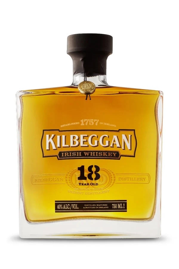 Kilbeggan 18 Year Irish Whiskey 750ML