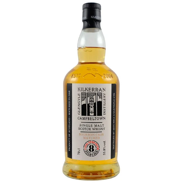 Kilkerran 8yr Bourbon Cask Matured Single Malt Scotch
