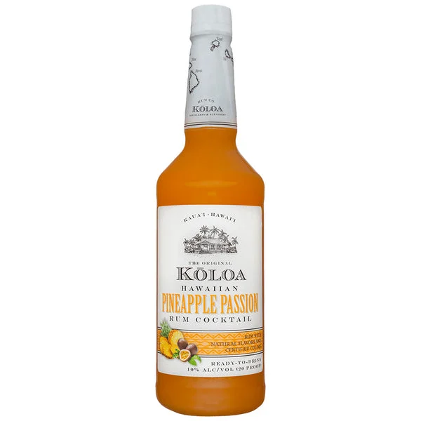 Koloa Hawaiian Pineapple Passion Rum Cocktail - 1 Liter