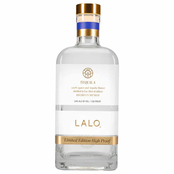 LALO Tequila High Proof Blanco 108pf