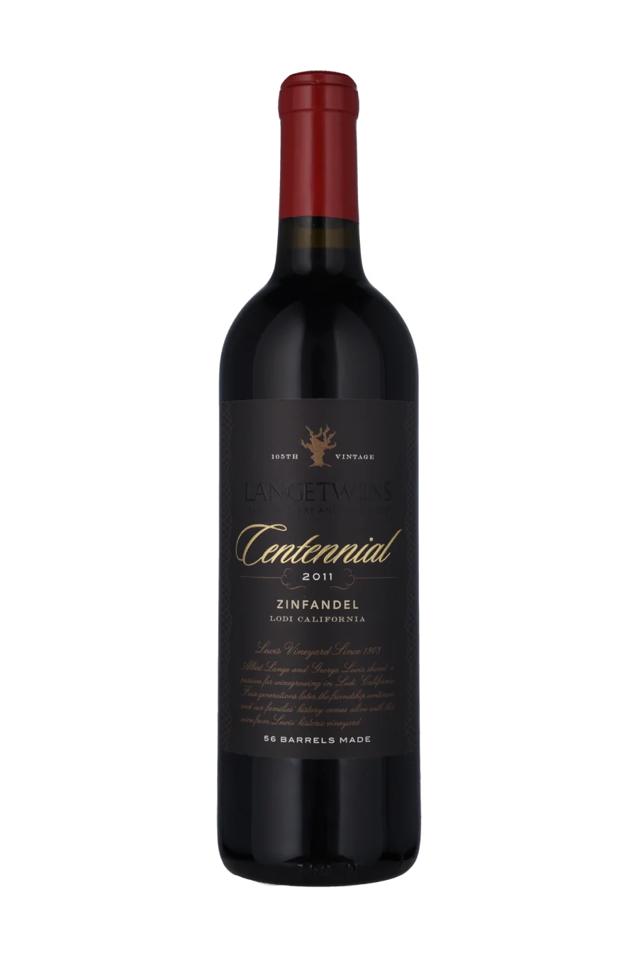 Lange Twins Centennial Zinfandel 2014 (750 ml)