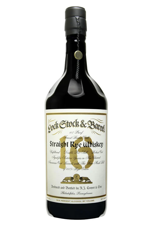 Lock, Stock & Barrel 16 Year Straight Rye 750ML
