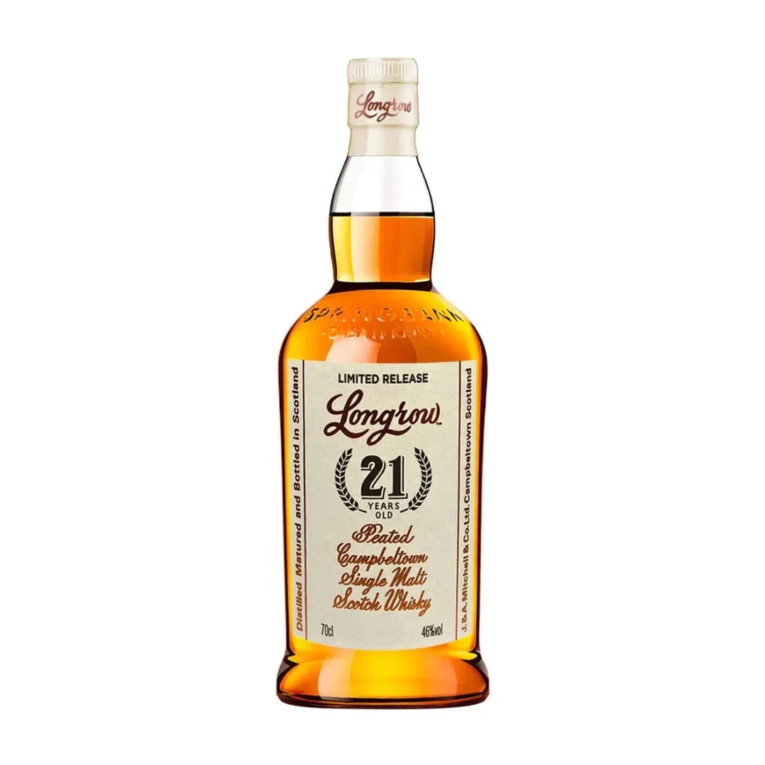 Longrow 21 Year Single Malt Scotch 92 Proof
