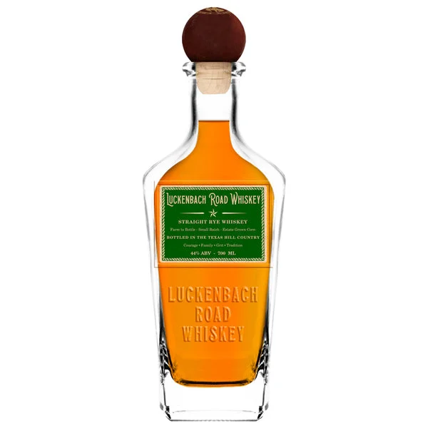 Luckenbach Road Straight Rye Whiskey