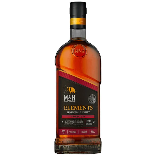 M&H Elements Sherry Cask Single Malt Whisky