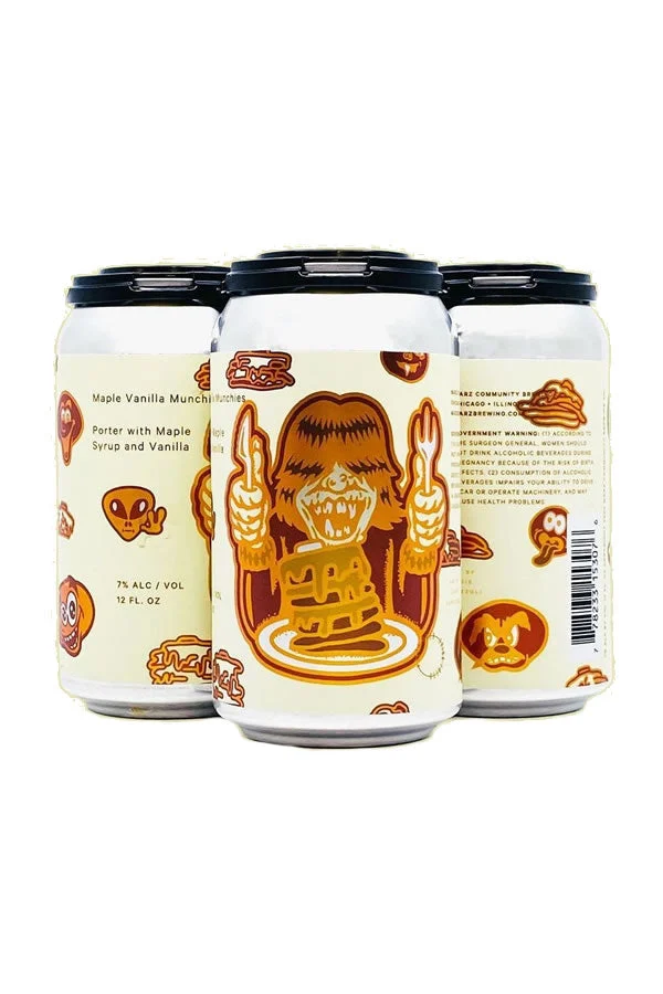 Marz Maple Vanilla Munchies 4Pk