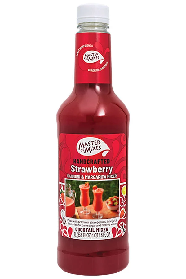 Master of Mixes Strawberry Margarita Mix 1L