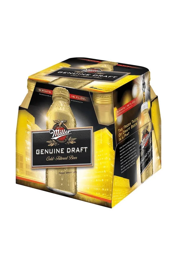 Miller Genuine Draft 9Pk Aluminum