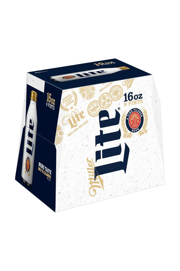 Miller Lite 9Pk Aluminum