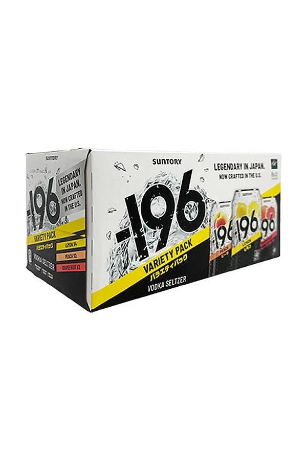 Minus 196 Vodka Seltzer Variety 8Pk