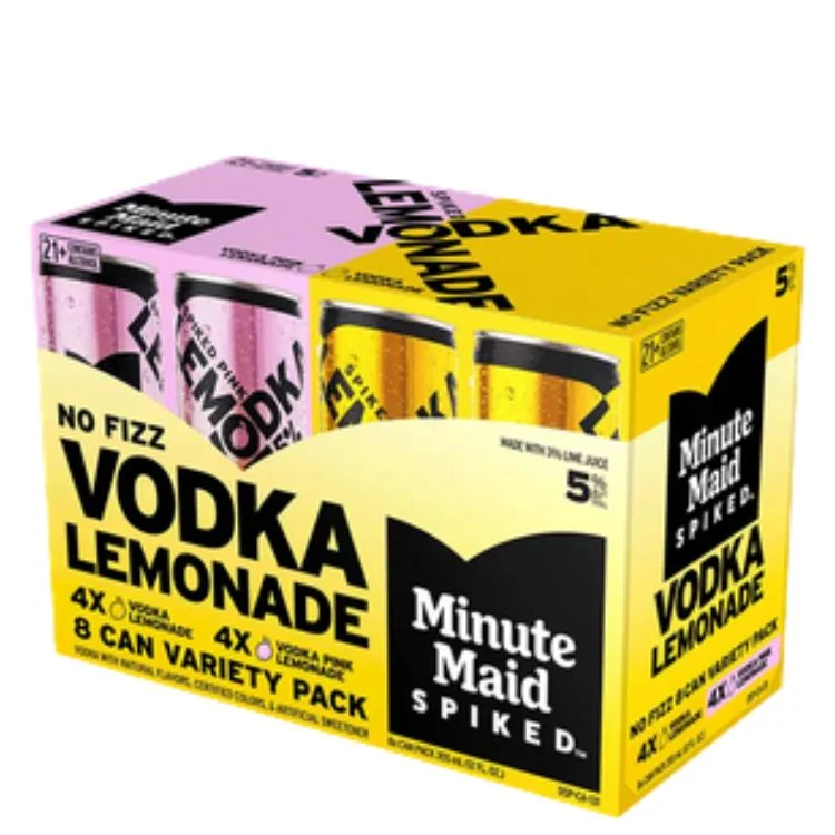 Minute Maid Spiked Vodka Lemonade Variety - 8pk x 12oz Cans