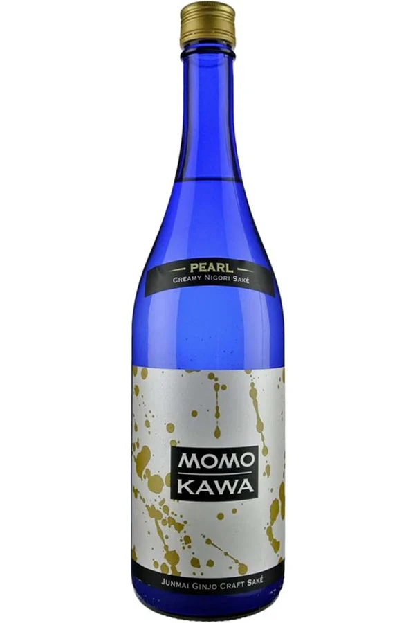 Momokawa Pearl Junmai Gingo Nigori Sake 750ML