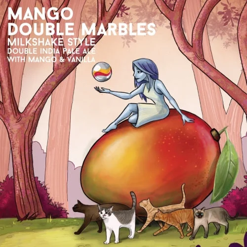 More Mango Double Marbles 4Pk