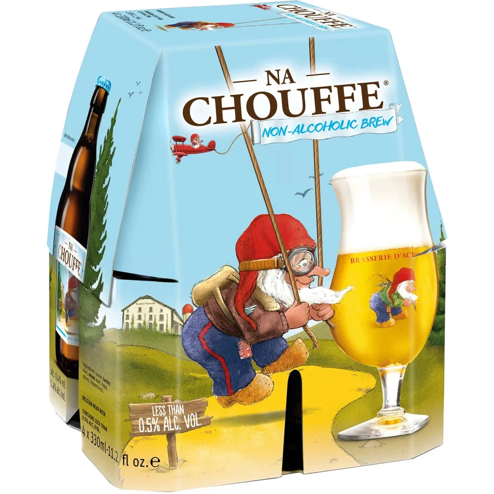 Na Chouffe Non-Alcoholic Belgian Blonde 4Pk