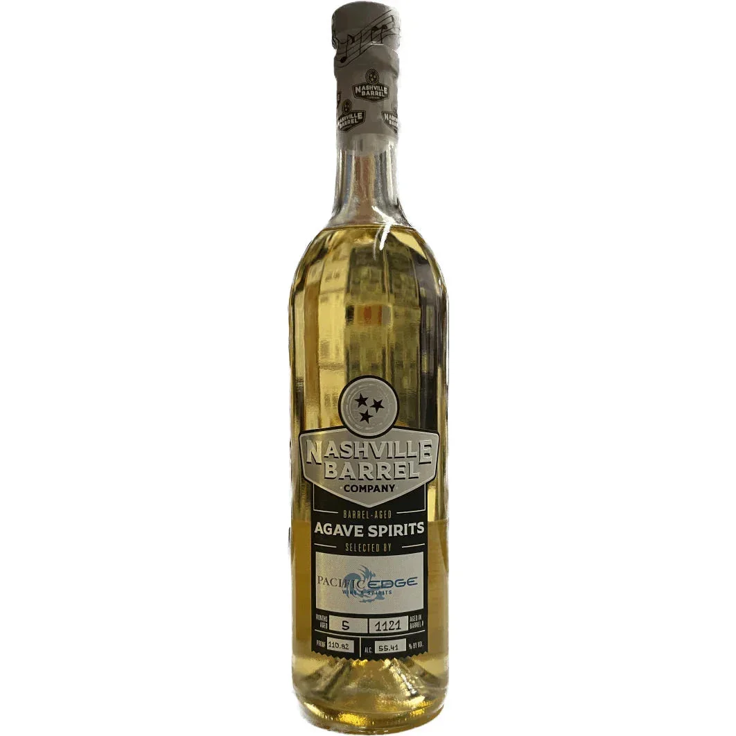 Nashville Barrel Company Barrel-Aged Agave Spirits Privately Selected by Pacific Edge