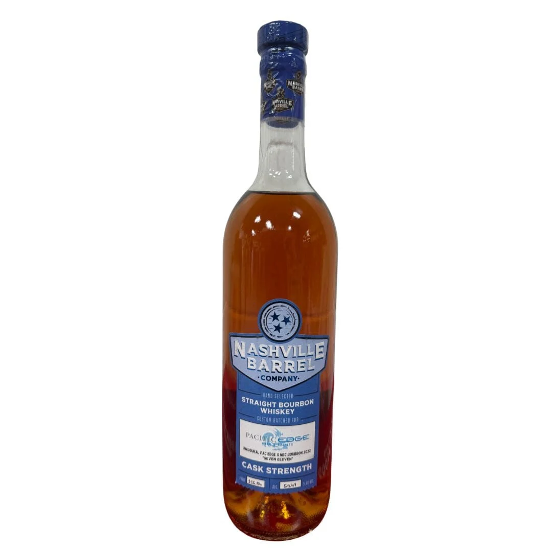 Nashville Barrel Company Hand Selected Straight Bourbon Custom Batched for Pacific Edge