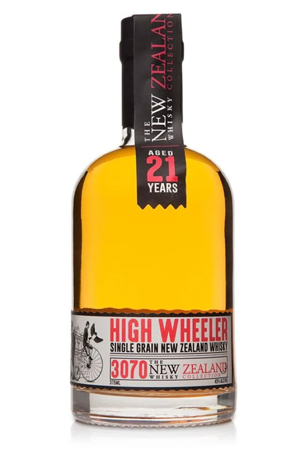 New Zealand Whisky Company High Wheeler 21 Year Single Grain 375ML