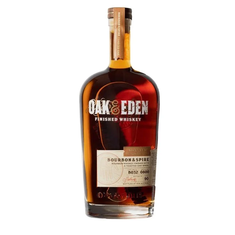 Oak & Eden Toasted Oak Bourbon Whiskey - 750ml