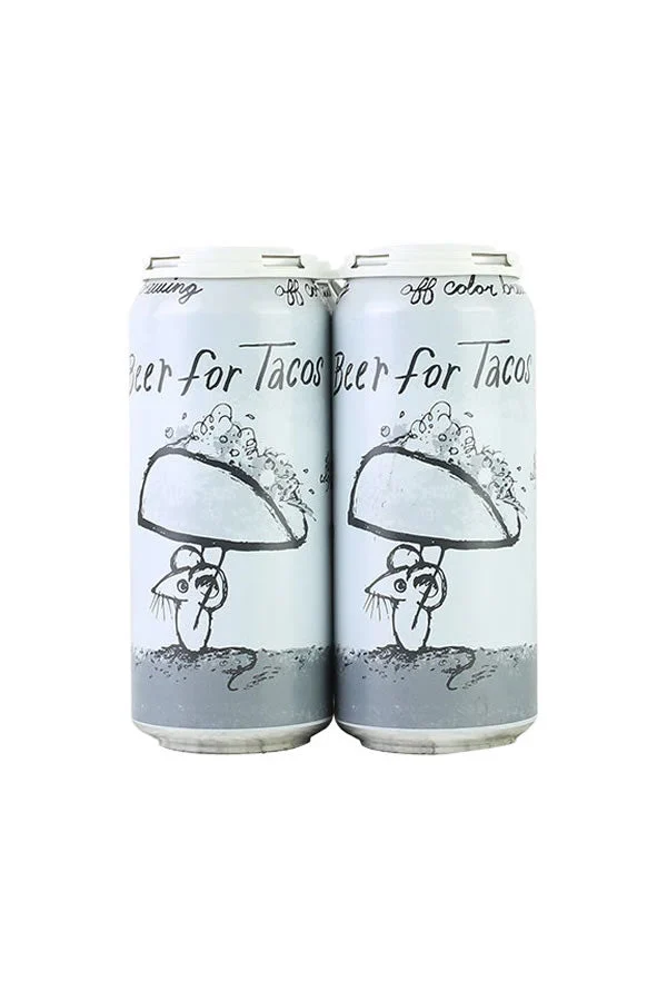 Off Color Barrel Aged Beer For Tacos 4Pk
