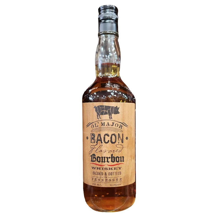 Ol' Major Bacon Flavored Bourbon Whiskey - 750ml