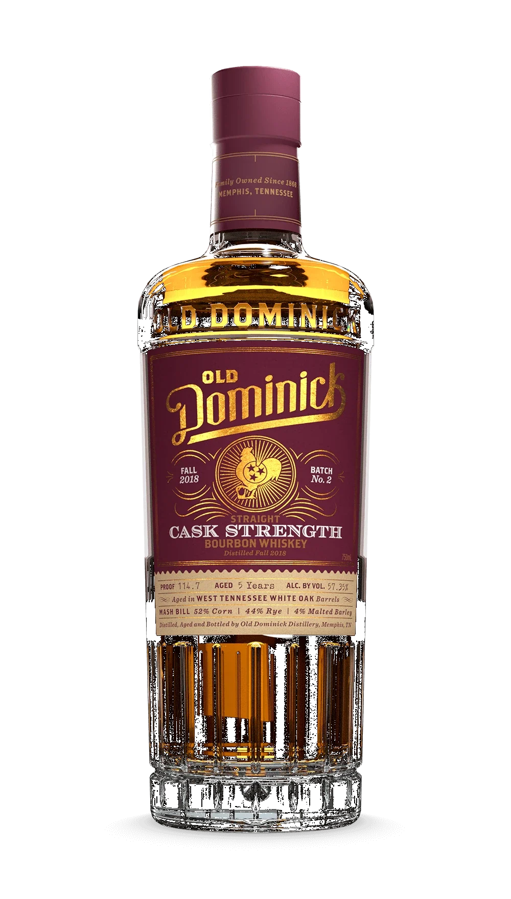 Old Dominick Cask Strength Bourbon 750ML