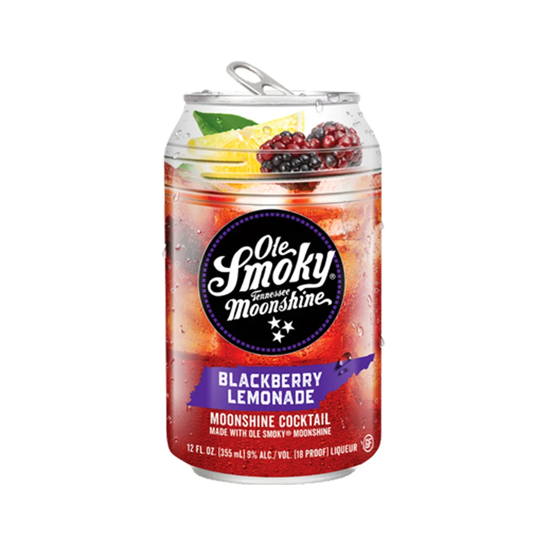 Ole Smoky Blackberry Moonshine Cocktail 4PK
