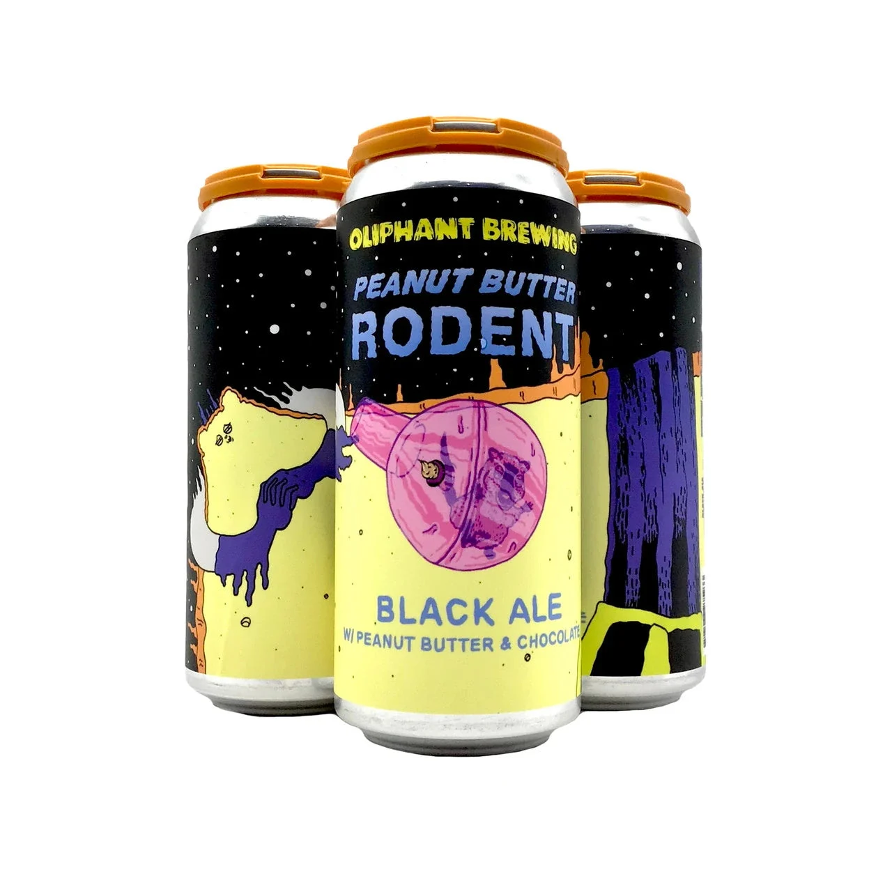 Oliphant Peanut Butter Rodent 4Pk
