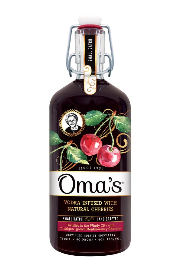 Oma's Cherry Vodka 750ML