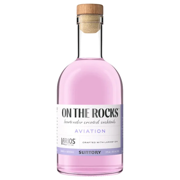 On The Rocks Aviation Cocktail w/ Larios - 375ml