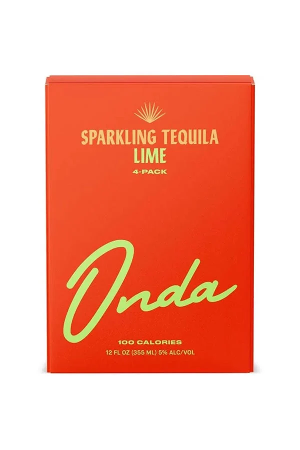 Onda Sparkling Tequila Lime Seltzer 4Pk