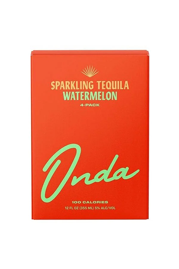 Onda Sparkling Tequila Watermelon Seltzer 4Pk