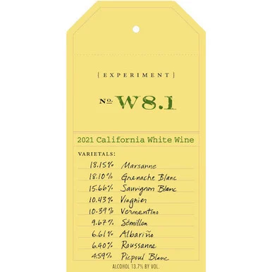 Ovid Experiment W8.1 California White Blend 2021