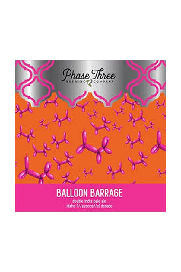 Phase Three Balloon Barrage 4Pk
