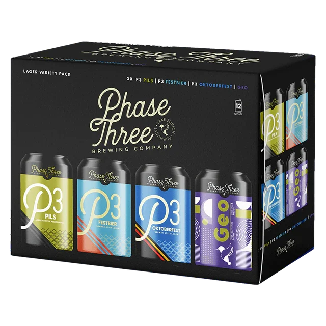 Phase Three Lager Variety 12Pk