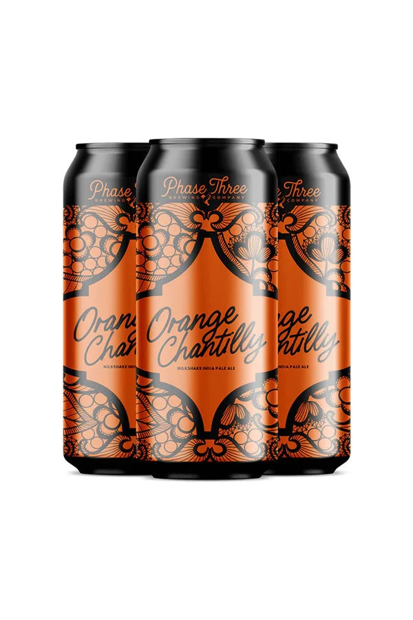 Phase Three Orange Chantilly 4Pk