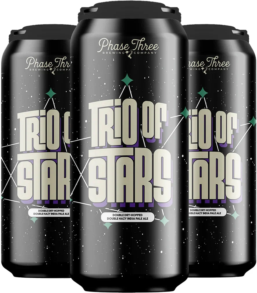 Phase Three Trio of Stars 4Pk