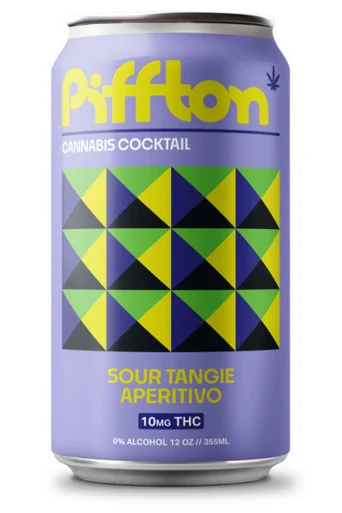 Piffton Sour Tangie Aperitivo 10mg 4pk 12oz cans