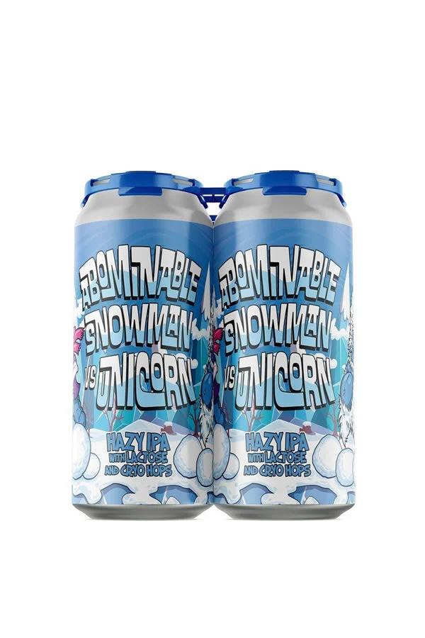 Pipeworks Abominable Snowman vs Unicorn 4Pk