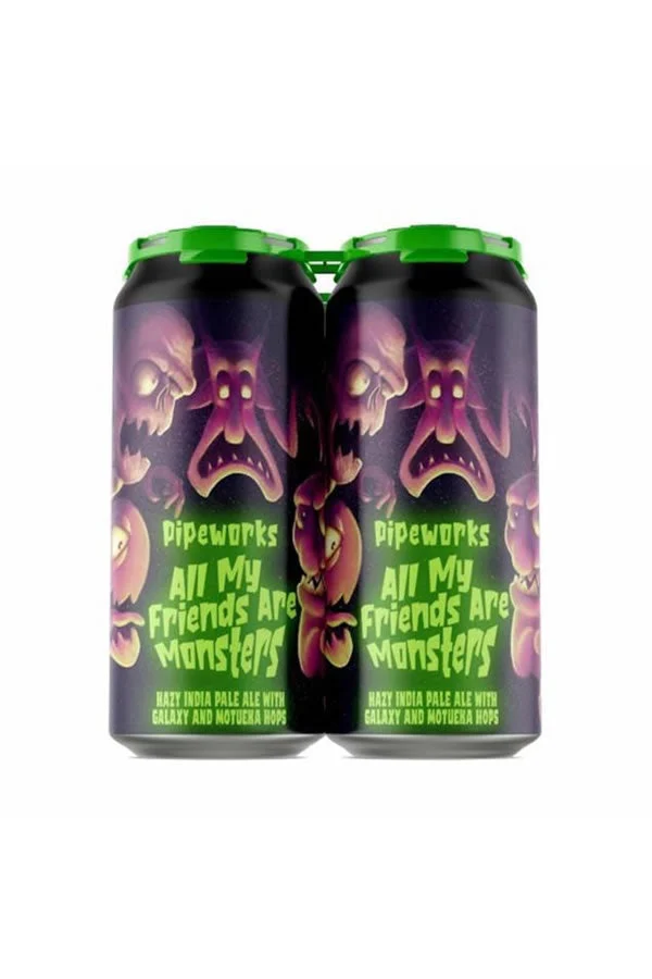Pipeworks All My Freinds are Monsters 4Pk