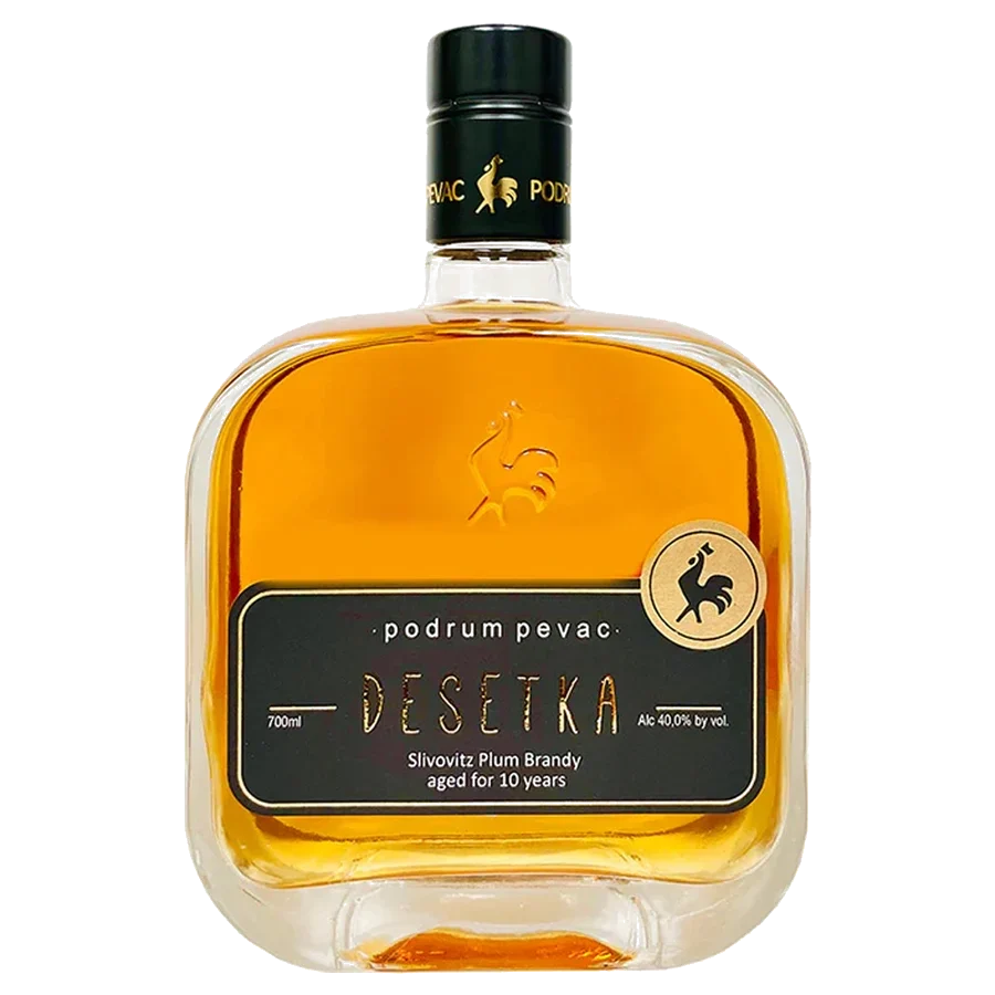 Podrum Pevac Desetka Slivovitz 10 Year Plum Brandy 700ML