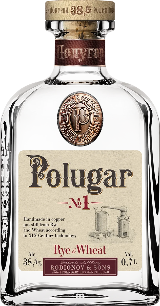 Polugar Rye And Wheat Breadwine Spirit 750ML