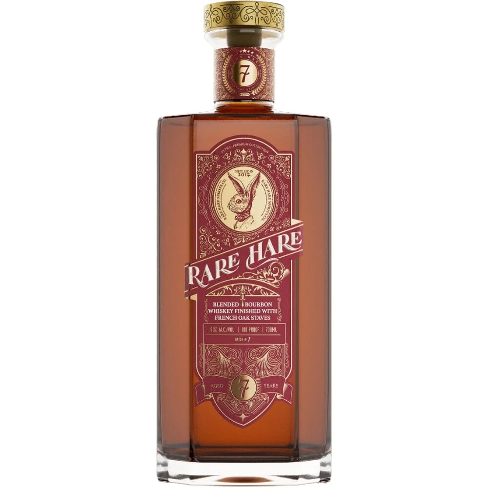 Rare Hare 7 Year Old Bourbon Finished with French Oak Staves