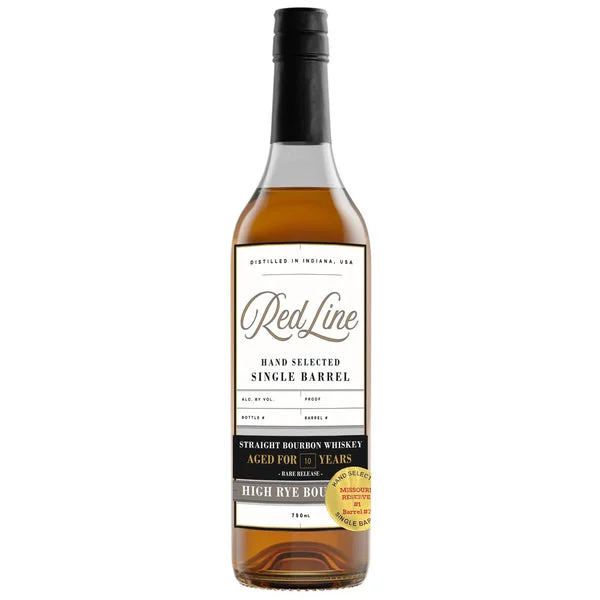 Red Line 10yr Single Barrel High Rye Bourbon - Missouri Reserve