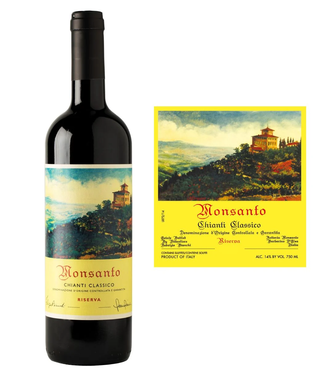 REMAINING STOCK: Castello di Monsanto Chianti Classico Riserva 2020 (750 ml)