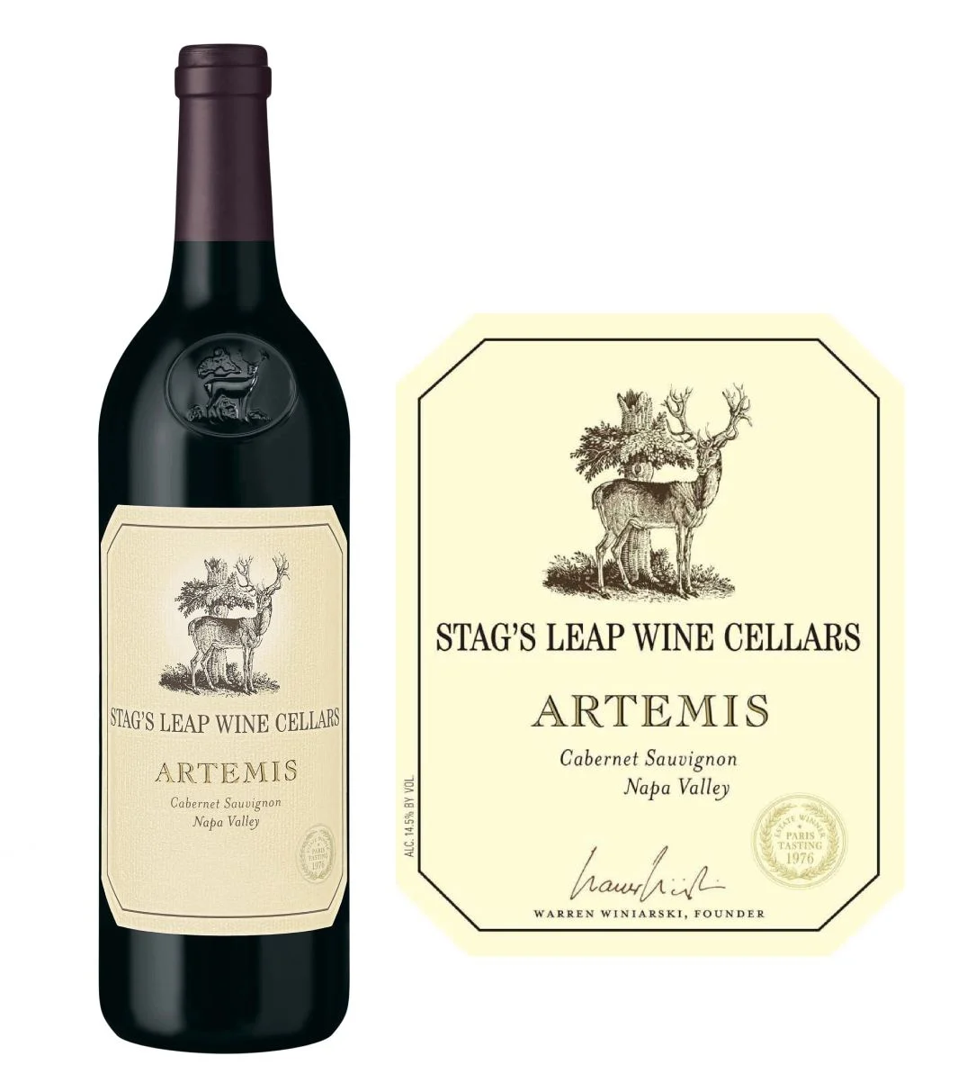 REMAINING STOCK: Stag's Leap Wine Cellars Artemis Cabernet Sauvignon 2021 (750 ml)