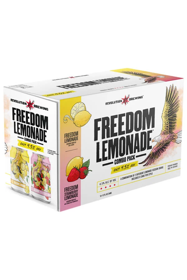 Revolution Freedom Lemonade Variety 12Pk