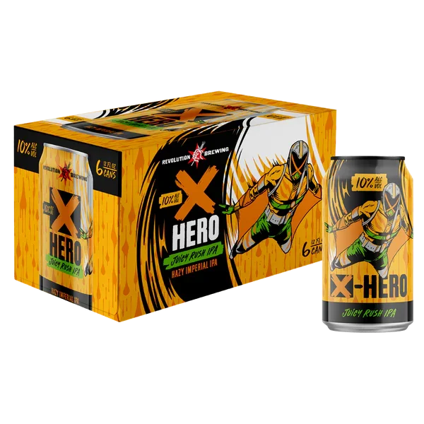 Revolution X Hero 6Pk